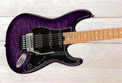 Charvel Marco Sfogli Signature Pro-Mod, CaramelizedTransparent Purple Burst guitarra electrica