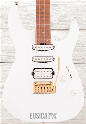 Charvel Pro-Mod DK24 HSS 2PT CM, Snow White, Guitarra Eléctrica