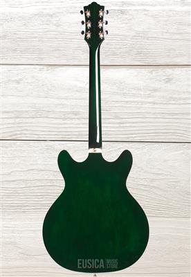 Guild Starfire IV ST, Doublecut, Emerald Green Newark, Guitarra Eléctrica con case