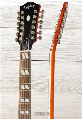 Epiphone Hummingbird, Dreadnougth, Aged Cherry Sunburst Gloss, Guitarra Electroacústica