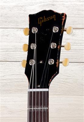 Gibson Custom 1960 Les Paul Junior Double Cut Reissue Ultra Heavy Aged Ebony, guitarra eléctrica