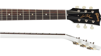 Gibson Les Paul Special Tribute, Worn White Satin, Guitarra Eléctrica con Gig bag