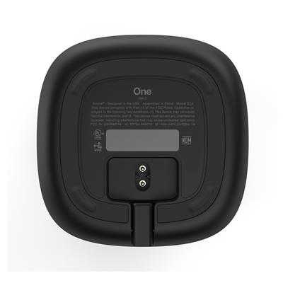 Sonos ONE, bocina inteligente, 2a generación, negra