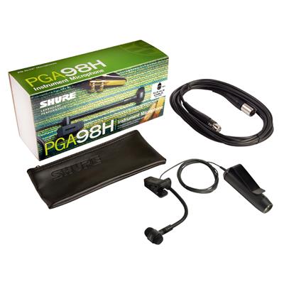 Shure PGA98H-XLR, Micrófono con cuello de ganso flexible, cable XLR
