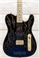 Fender James Burton Telecaster, Blue Paisley Flames, Guitarra Eléctrica con case