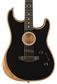 Fender American Acoustasonic, Modified Stratocaster, Black, Guitarra Electroacústica con Gig bag