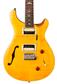 PRS SE Custom 22 Semi-Hollow, Santana Yellow, guitarra eléctrica con gigbag