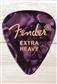 Fender 351 Shape Premium Picks, Extra Heavy, Purple Moto, 12 Count, plumilla