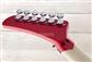 EVH Striped Series 5150, Red with Black and White Stripes, Guitarra Eléctrica